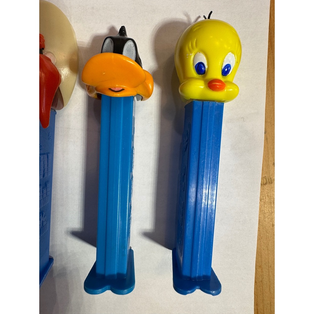Vtg Looney Tunes PEZ Dispenser Lot Speedy Gonzales BugsBunny Yosemite Sam Tweety - Picture 5 of 16